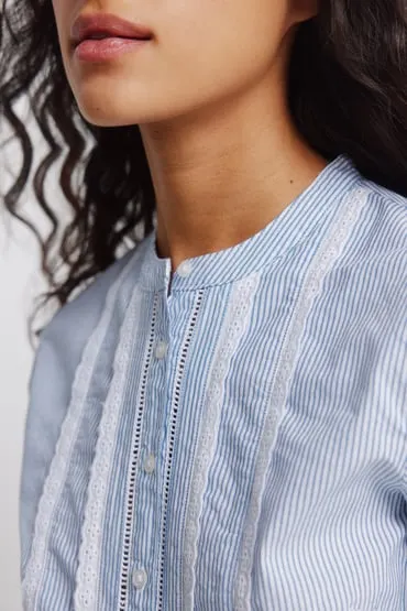 Camisa romántica lace