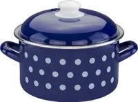 Bratentopf "Dots", Ø ca. 20 cm - Blau - 2,9L