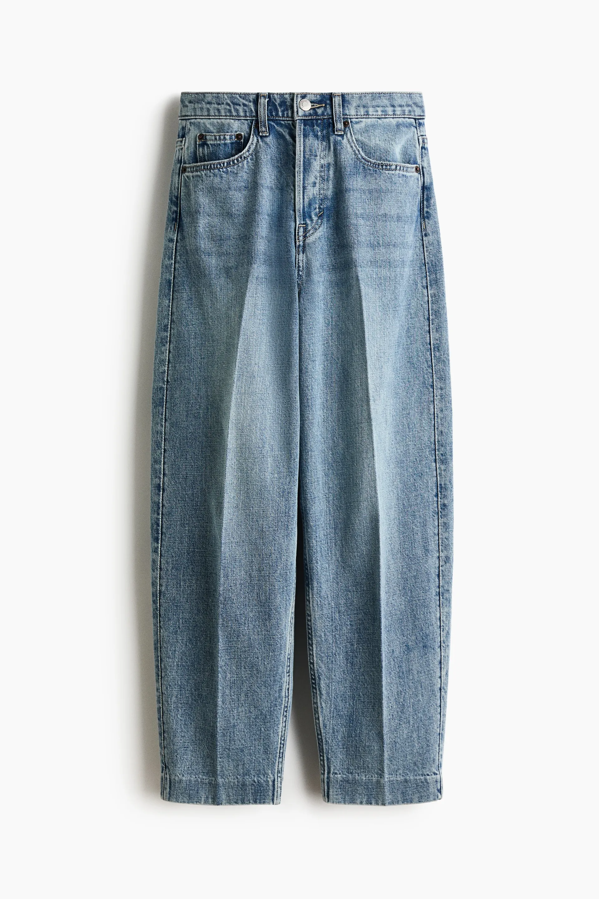 Barrel High Ankle Jeans