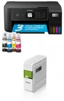 EcoTank ET-2871 Multifunktionsgerät Tinte schwarz inkl. LabelWorks LW-C410