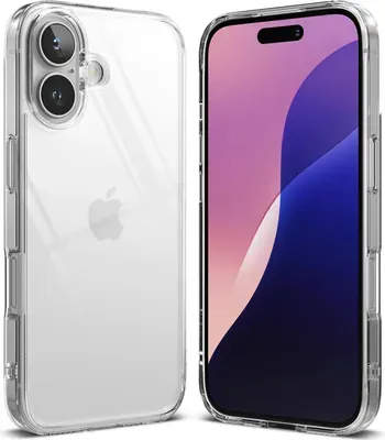 Schutzhülle für Apple iPhone 16 Hülle Transparent Slim Cover Clear Case