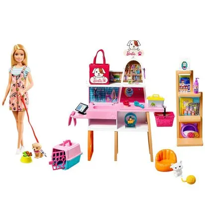 BARBIE - POUPEE ET SON ANIMALERIE