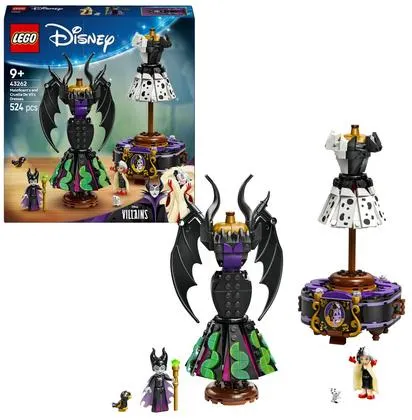 LEGO® DISNEY 43262 - LES ROBES DE MALEFIQUE ET CRUELLA D’ENFER