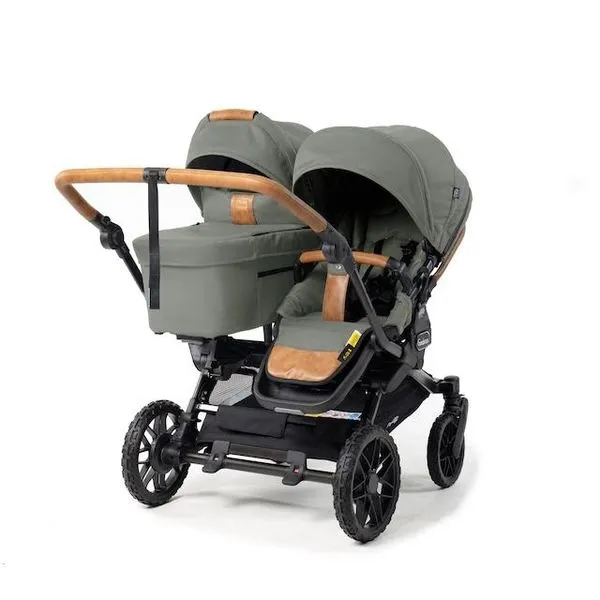 Emmaljunga 2027 | Double Sento Liggedel+ og Ergo sittedel+ | Outdoor Green