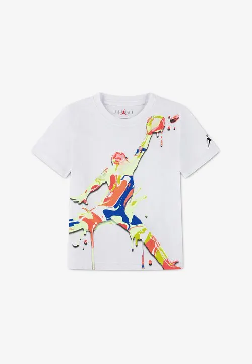 SPLASH PAINT UNISEX - T-shirts med print - white