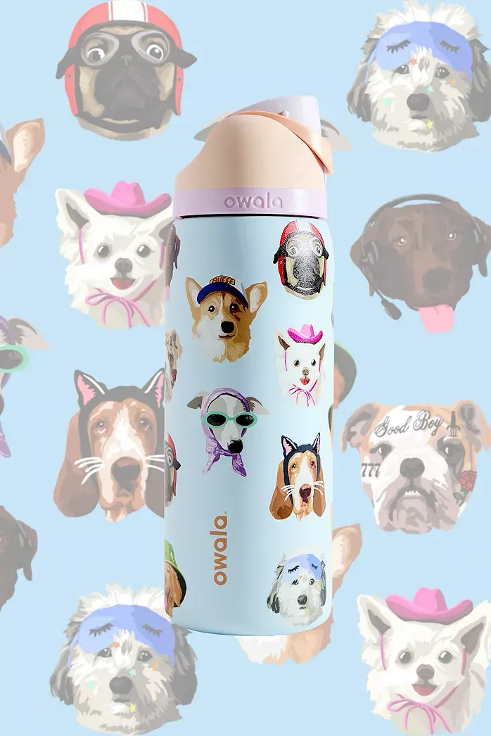 Borraccia Owala UO Exclusive Pup Cup FreeSip® 0,9L / 32oz
