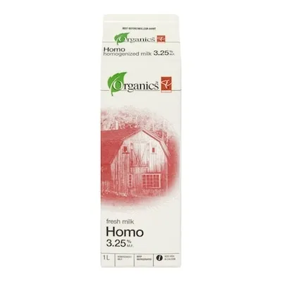 Organic Homogenized Milk