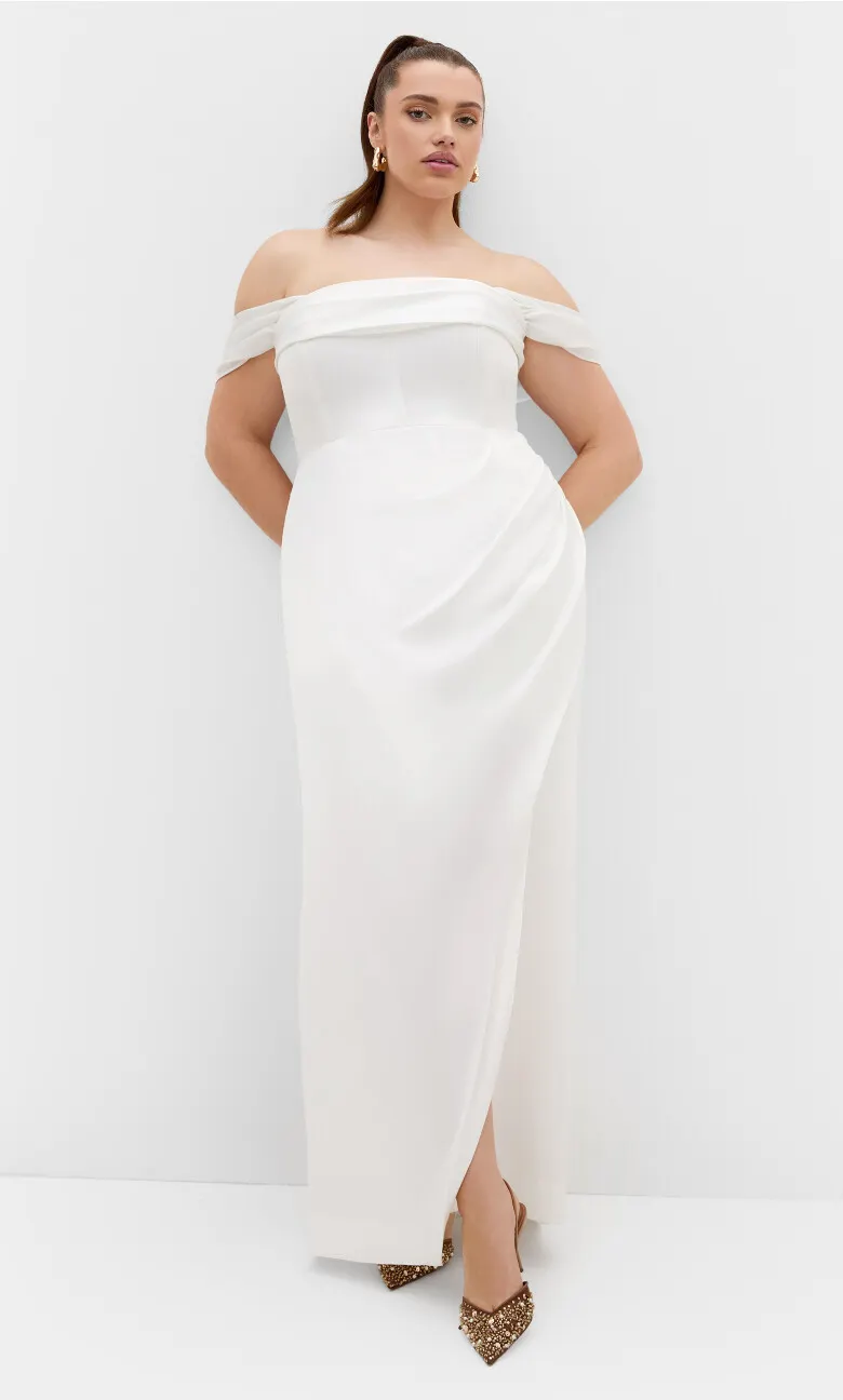 Forbidden Love Maxi Dress - ivory