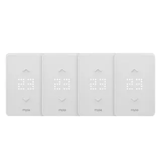 Mysa Smart Thermostat LITE for Electric Baseboard Heaters - 4 Pack