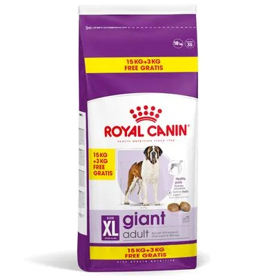 Croquettes Royal Canin Size pour chien : 8 / 15 kg + 1 / 3 kg offerts !