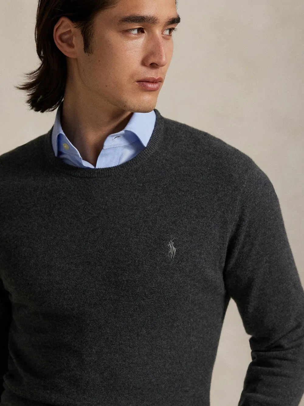 WOOL CREWNECK SWEATER