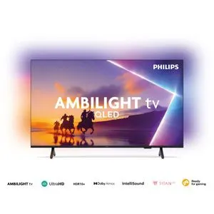Smart Tv Philips 50 Pud8250/77 Qled 4k Ambilight Titan
