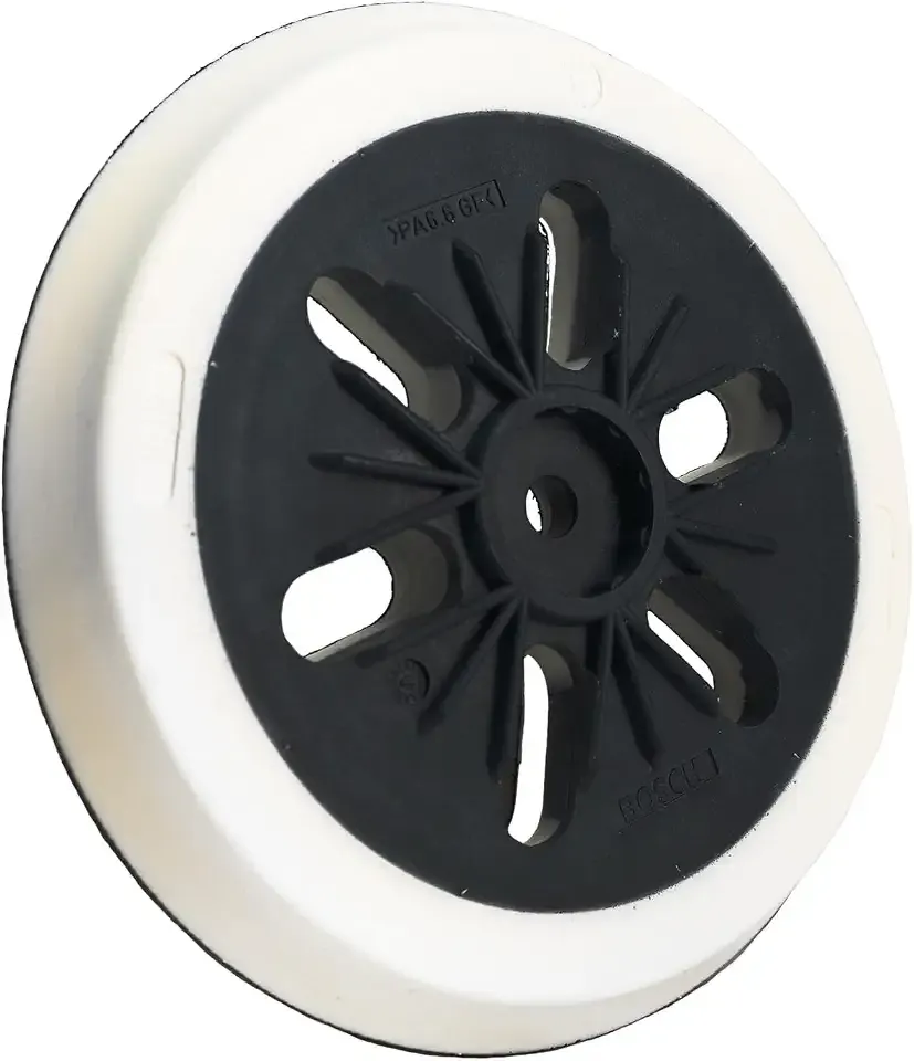 RS6046 6 in. Hard Hook-&-Loop Sander Backing Pad for Flat Sanding Without Gouging and Fast Removal