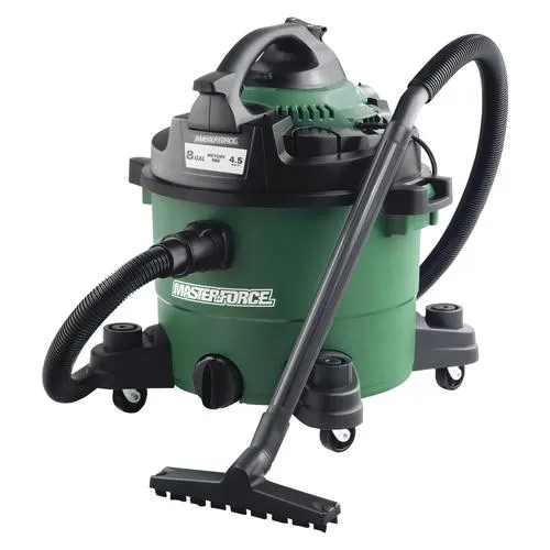 Masterforce® 8 Gallon 4.5 Peak HP Wet/Dry Vacuum with Detachable Blower