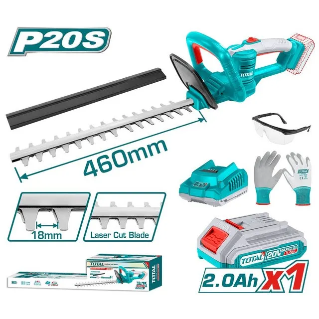 Tagliasiepi a batteria 450 mm 20V diametro 18mm