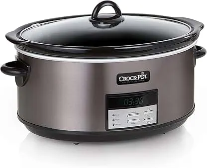 Crock-Pot Large 8-Quart Programmable Slow Cooker…