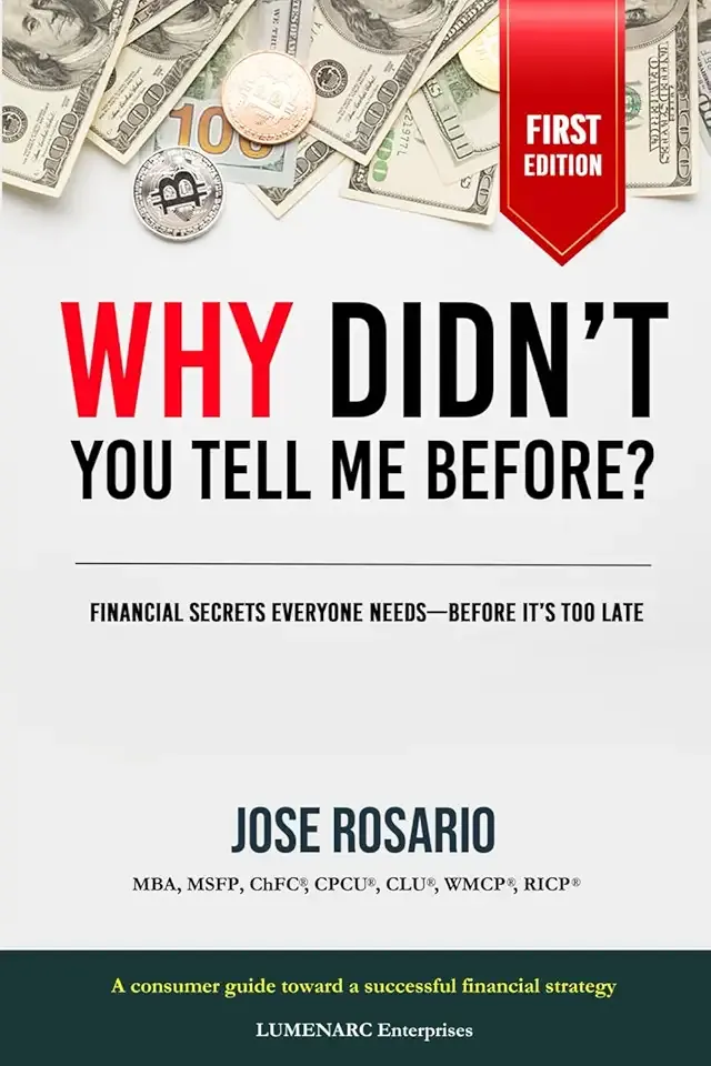 Why Didn't You Tell Me Before?: Financial Foundations: the Book Everyone Should Read Before Anything Else