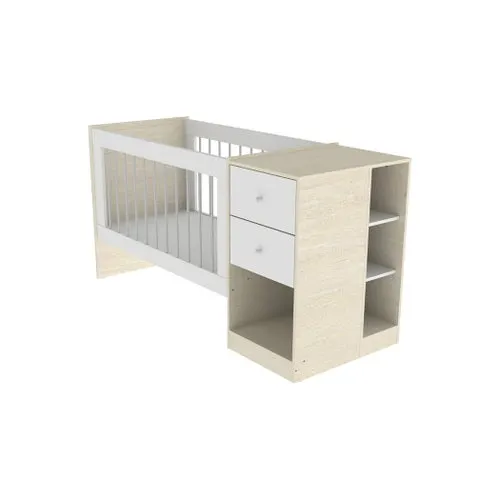 Cuna Mosconi Maya Sin Colchón Nebraska Natural