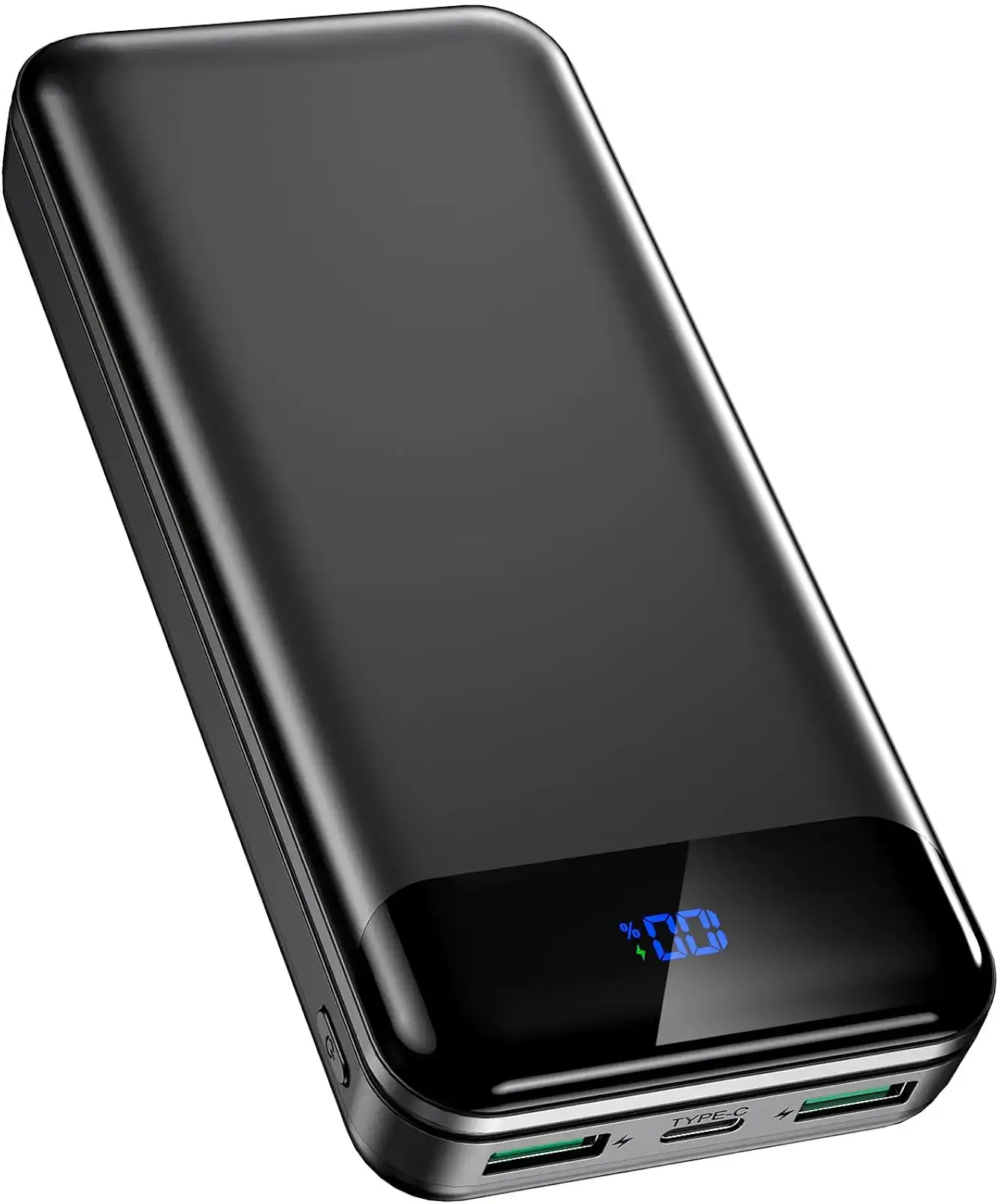 Portable Charger Power Bank 40000mAh, PD 30W Fast Charging | 3 Outputs & 2 Inputs, Digital Display,Lightweight, For Camping, Phone Charger for iPhone 17/16/15/14/13, Samsung, Android