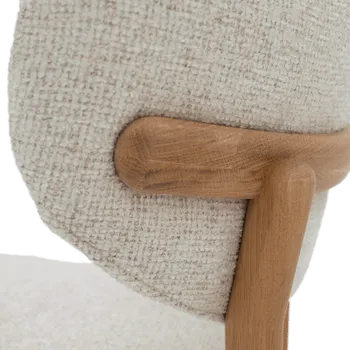 Stoel RUNA Polar Mist/Natural Oak