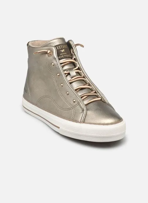 Hoge sneakers 1501501 dames goud en brons