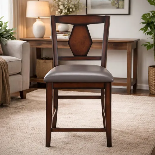 Tuscan Hills Diamond Back Chair (1-Piece) by Vilo Home - Brown/Gray