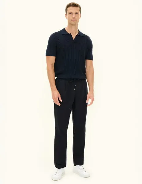 Alf Polo Shirt S-S Night Blue