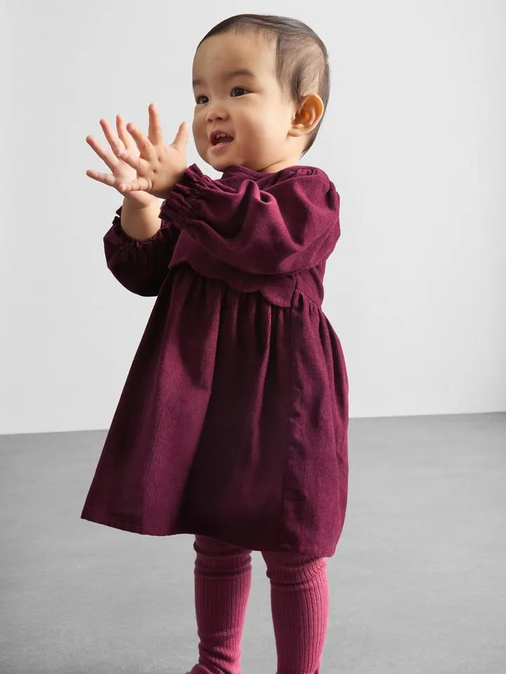 0–18 mois | Robe à smock en coton The Edit nouveau-né