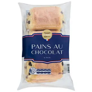 Pains Au Chocolat 6 Pack 270g