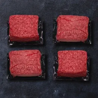 Authentic Wagyu Japanese A5 Ground Beef, 4 Total Packs, 4 Lbs.Total