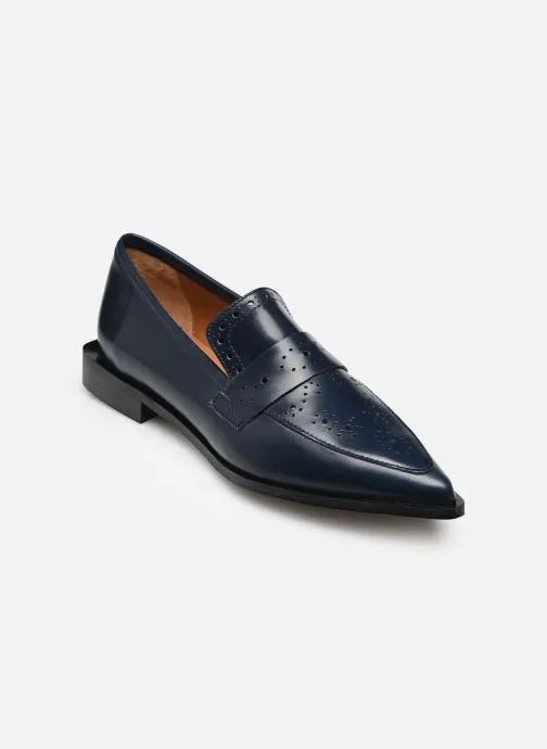 Mocassins Maddine dames blauw