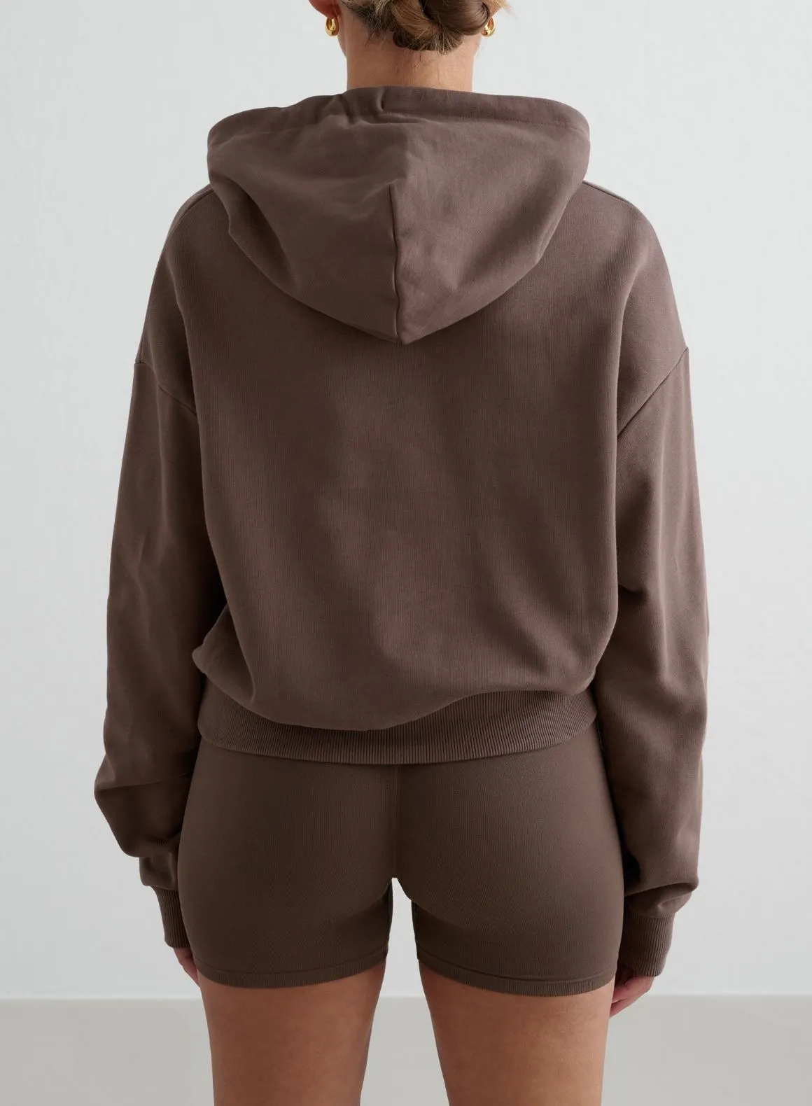 Macchiato Varsity Chunky Terry Hood