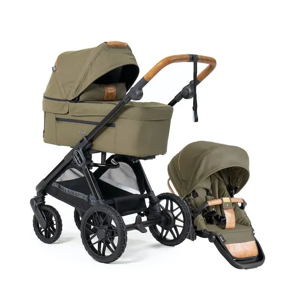 Emmaljunga 2026 | Sento Pro Kombi Ergo+ | Outdoor Olive