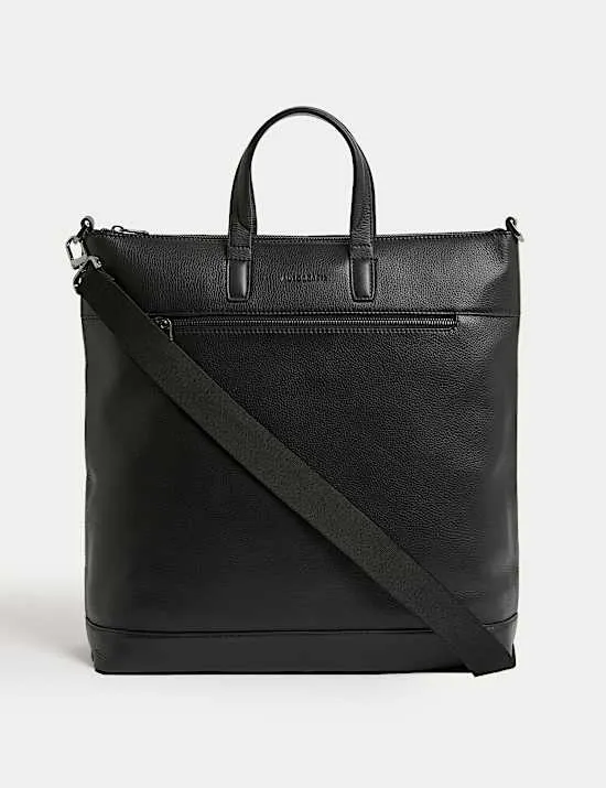 Leather Tote Performance Bag