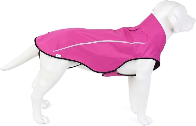 Mile High Life Dog Raincoat, Adjustable Waterproof Reflective Rain Jacket for Small Medium Large Dogs, Lightweight Breathable Pet Rain Co…