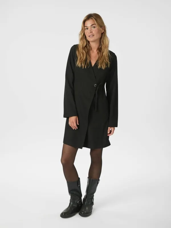 Sendra Eyelet Dress Black