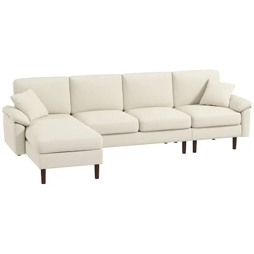 Changeable Sectional Sofa with Changeable Chaise Lounge