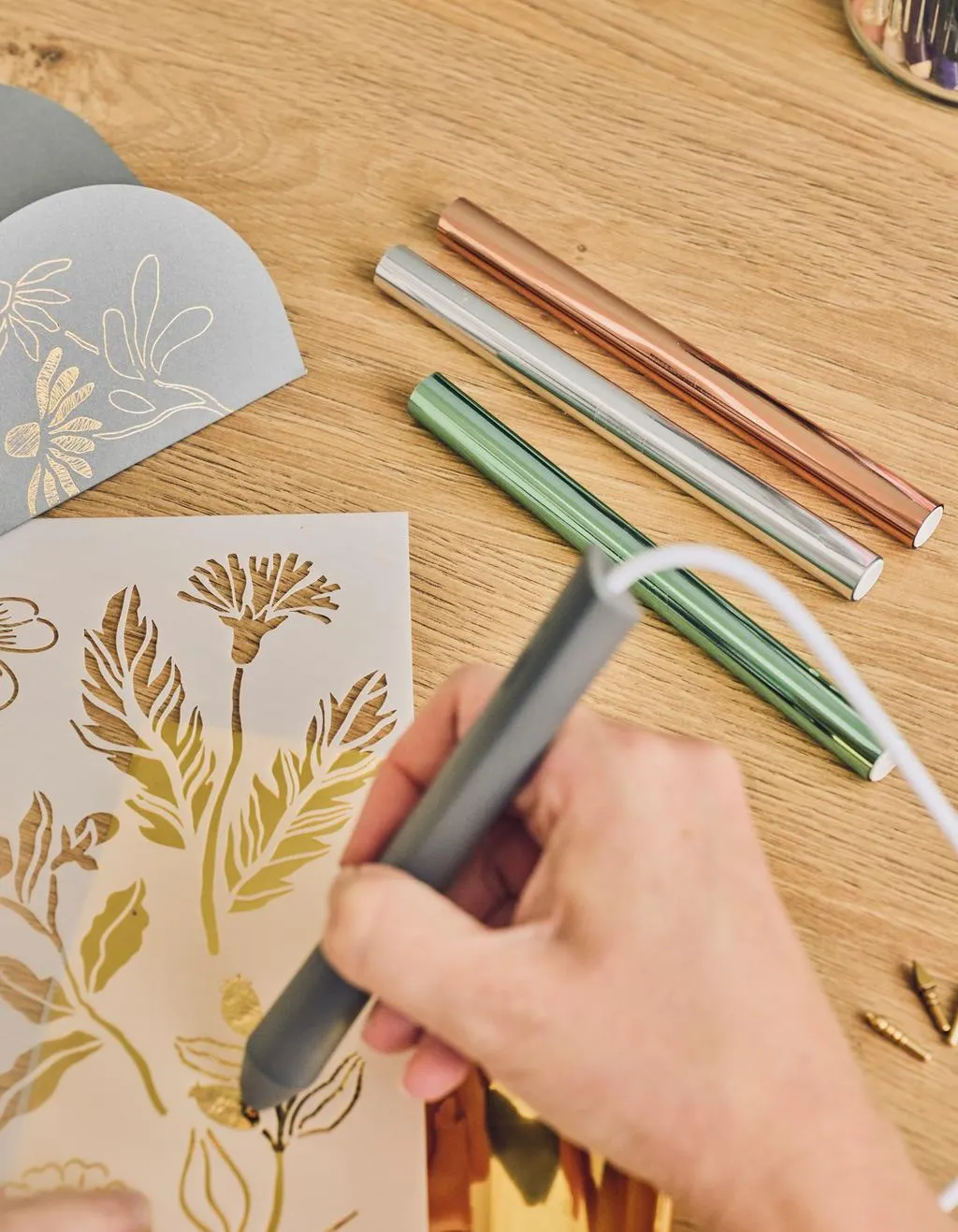 Folienrollen für Heißpräge-Stift