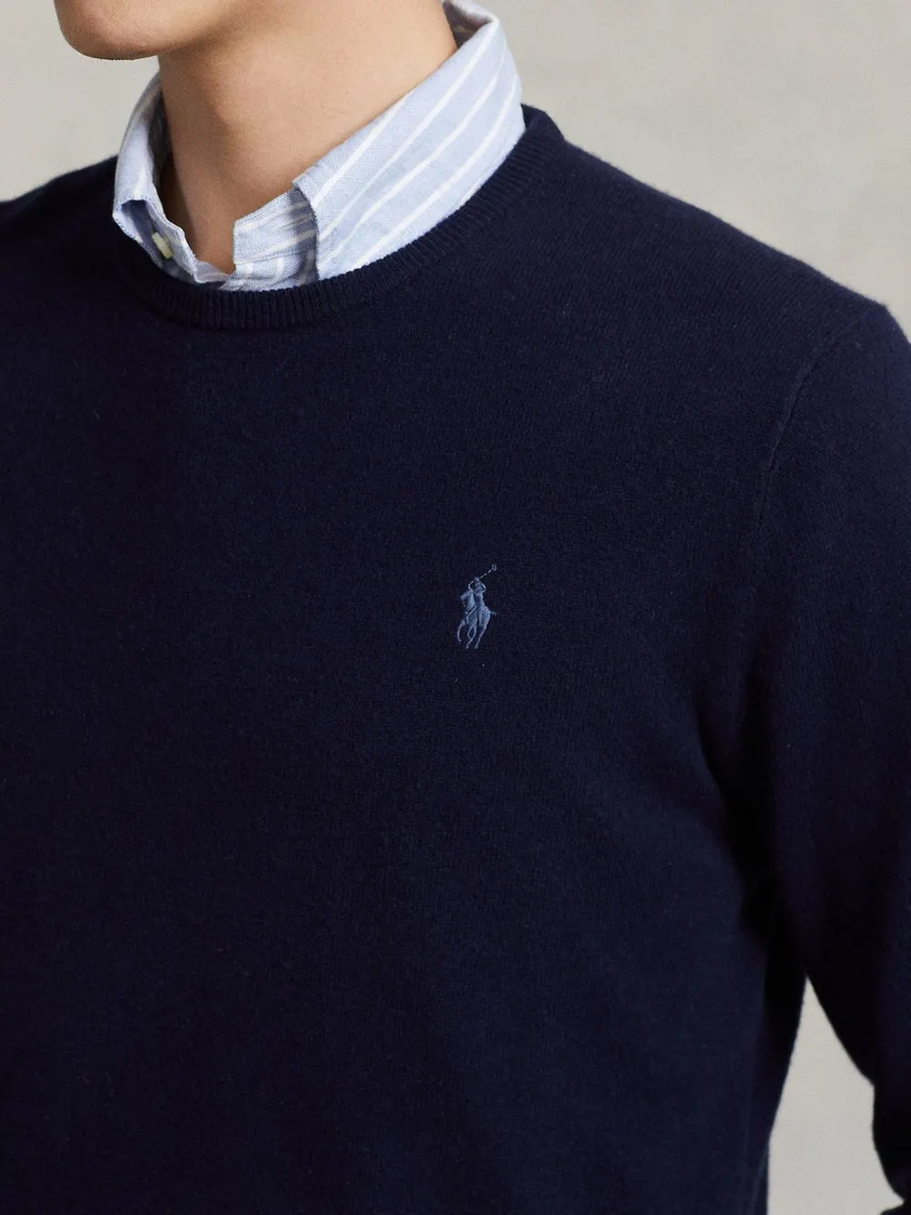 WOOL CREWNECK SWEATER