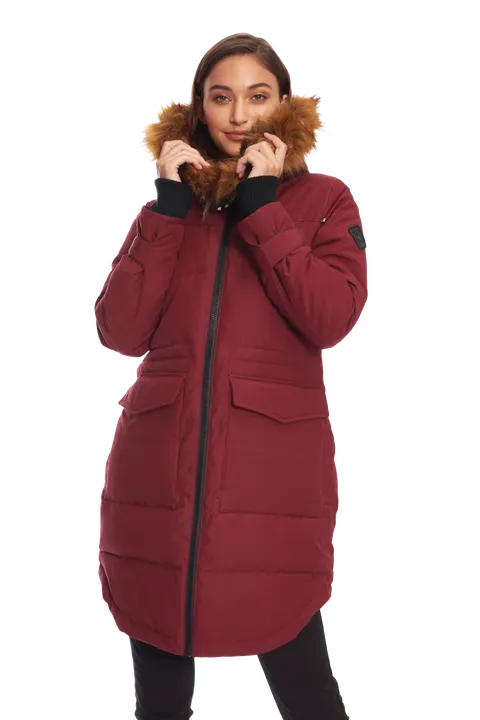 Alpine North UKON - Vegan Down Drawstring Winter Parka