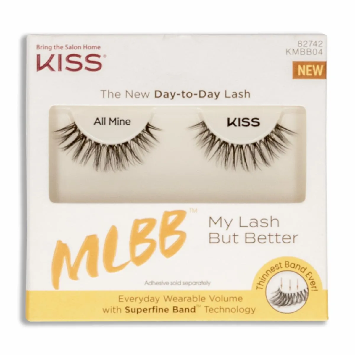 Pestañas Postizas MLBB 04 KISS 1 Set