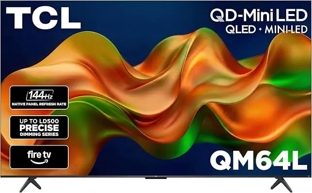 TCL Amazon Exclusive 55 Inch Class QM64L Series | Mini LED QLED 4K HDR Smart Fire TV | 55QM64L, 2026 | 120H…
