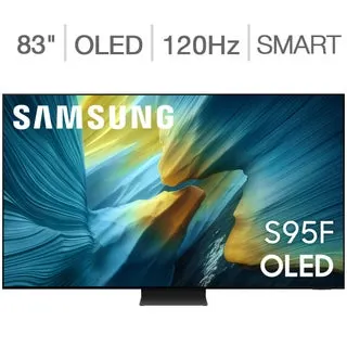 Samsung 83" Class - S95F OLED Series - 4K Vision AI Smart TV - Allstate 3-Year Protection Plan Bundle Included For 5 Years of Total Coverage*