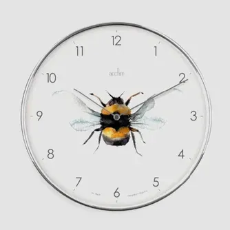 Acctim Society Bee Wall Clock 30cm