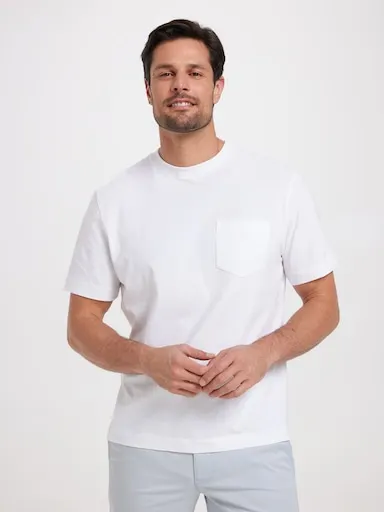 Just Jeans Short Sleeve Relaxed Fit Pocket Tee