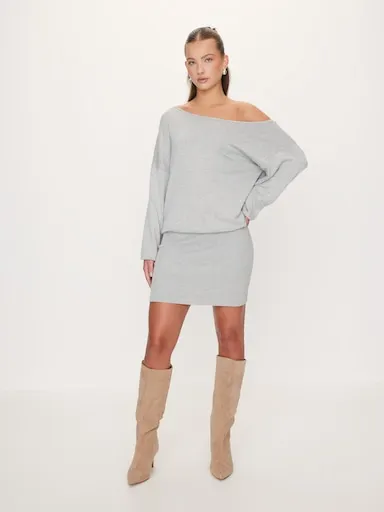 Maisy Off Shoulder Knit Mini