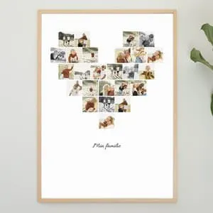 Personlig plakat | Bildecollage Emma