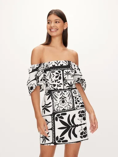 Rosalie Short Sleeve Mini Dress