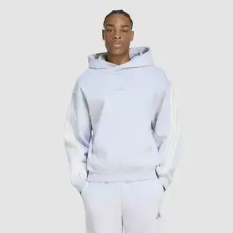adidas Mens Kit 3 Stripes Hoody