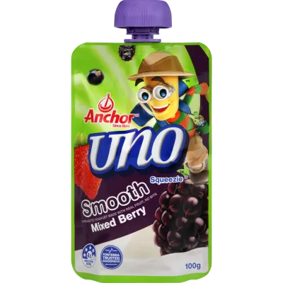 Anchor Uno Squeezie Smooth Mixed Berry Yoghurt